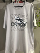 CAMISETA CUSTOM - NEW FROG METALIC - CINZA