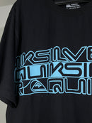 CAMISETA CUSTOM - QUIK LETREIRO  - PRETA