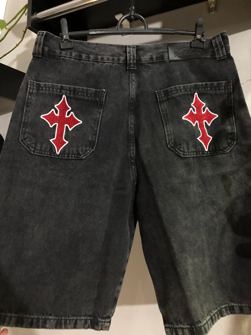 BERMUDA JEANS TRIP SIDE - CRUZ