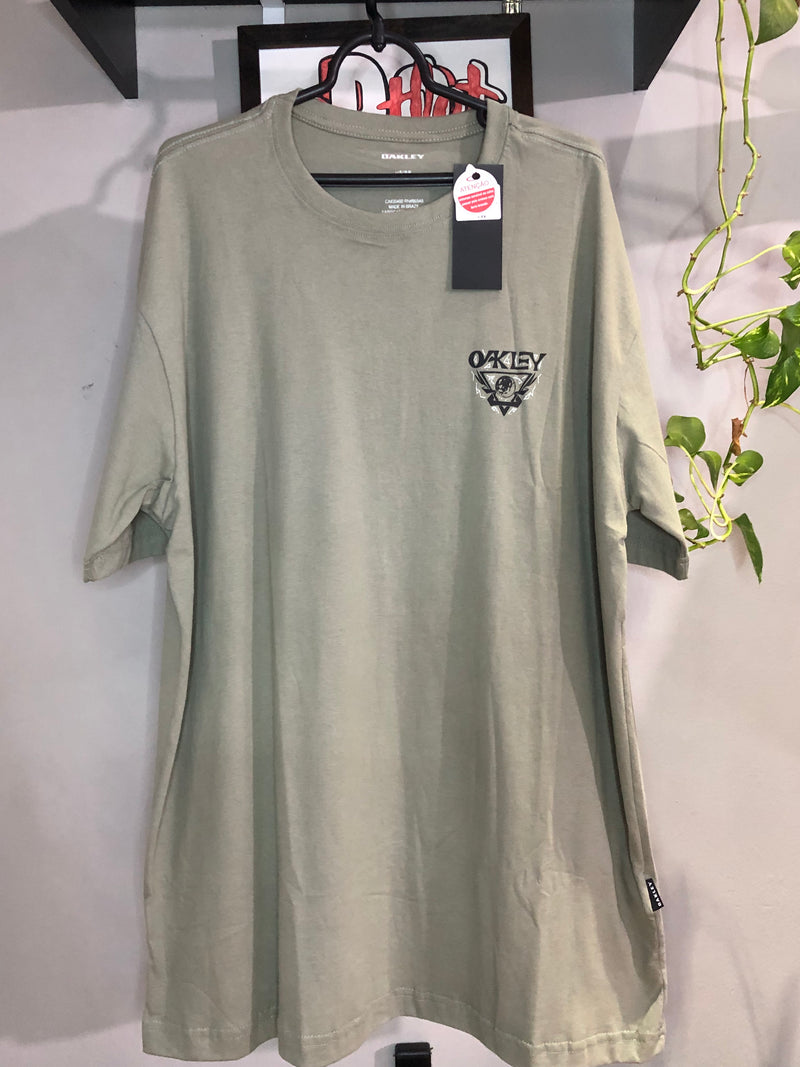 CAMISETA CUSTOM - LUA  - VERDE MILITAR