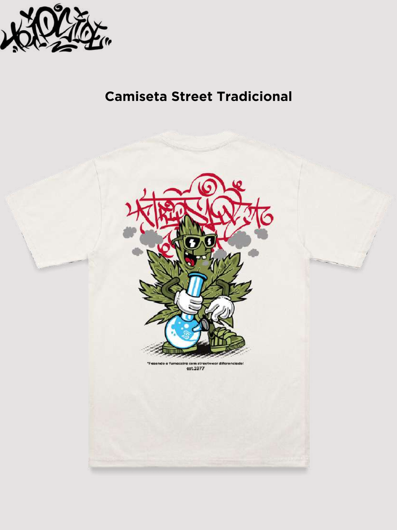 CAMISETA TRIP SIDE OVERSIZED - WEED