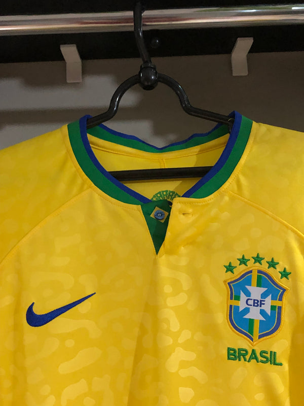 Camiseta Seleção Brasileira Home 22/23 - S/N° - Masculino