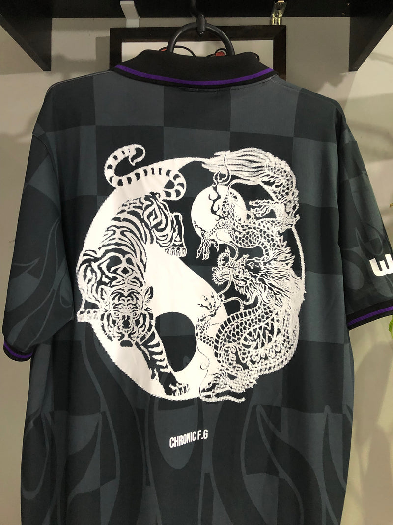 CAMISETA DE TIME CHRONIC - TOWN COUNTRY - PRETA