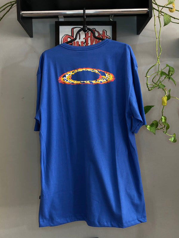 CAMISETA CUSTOM - ICON SKULL - AZUL