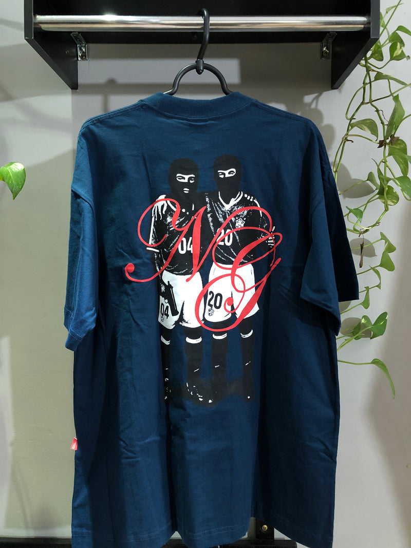 CAMISETA CHRONIC - AQUI É BRASIL - AZUL MARINHO