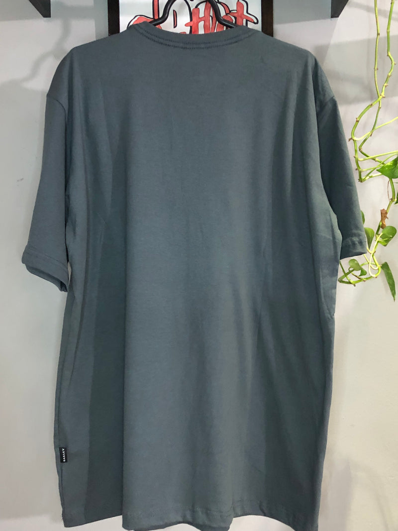 CAMISETA CUSTOM - ICON LETREIRO JAPAN  - CINZA