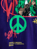 CAMISETA CHRONIC - NÃO GANHE O MUNDO E PERCA SUA ALMA - ROXA