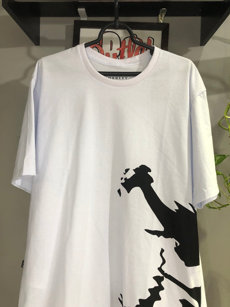 CAMISETA CUSTOM - SKULL PIET - BRANCA