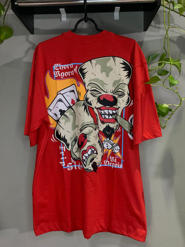 CAMISETA TRIP SIDE OVERSIZED - CHORA AGORA RI DEPOIS