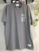 CAMISETA CHRONIC - DEUS PERDOA MAS A RUA COBRA - CINZA