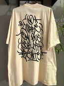 CAMISETA CHRONIC - CORRE PRA FRENTE - BEGE