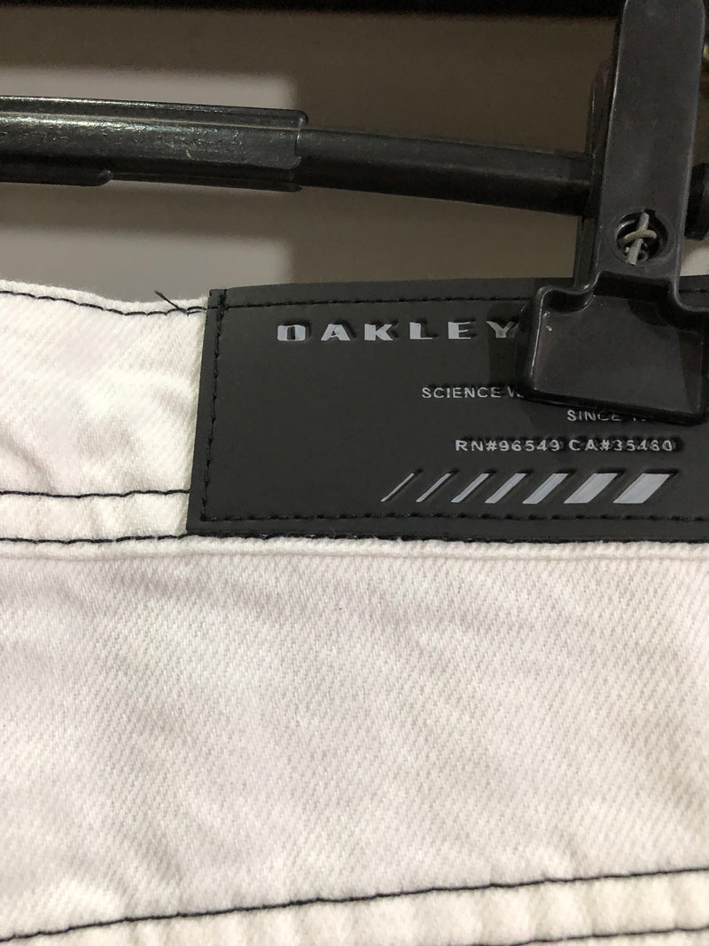 BERMUDA JEANS CUSTOM - SKULL - BRANCA