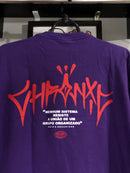 CAMISETA CHRONIC - GRUPO ORGANIZADO - ROXA