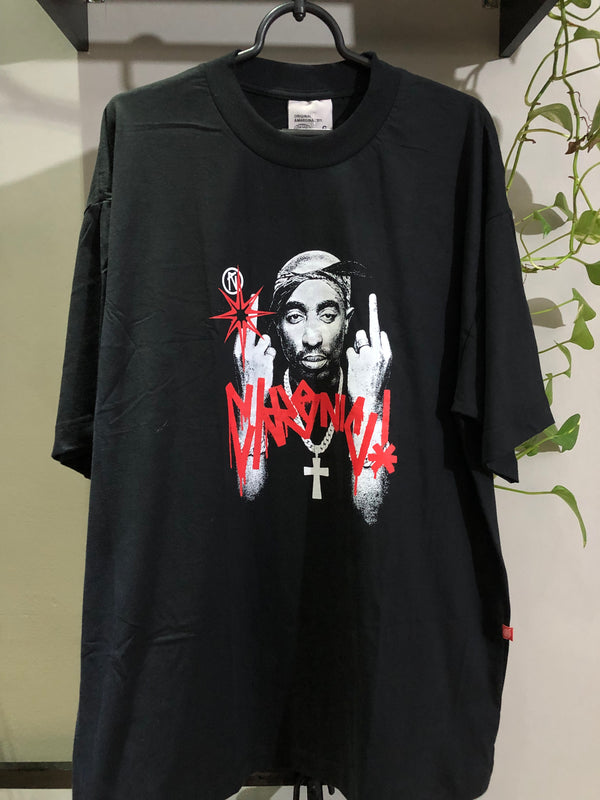 CAMISETA CHRONIC - TUPAC FRENTE - PRETA