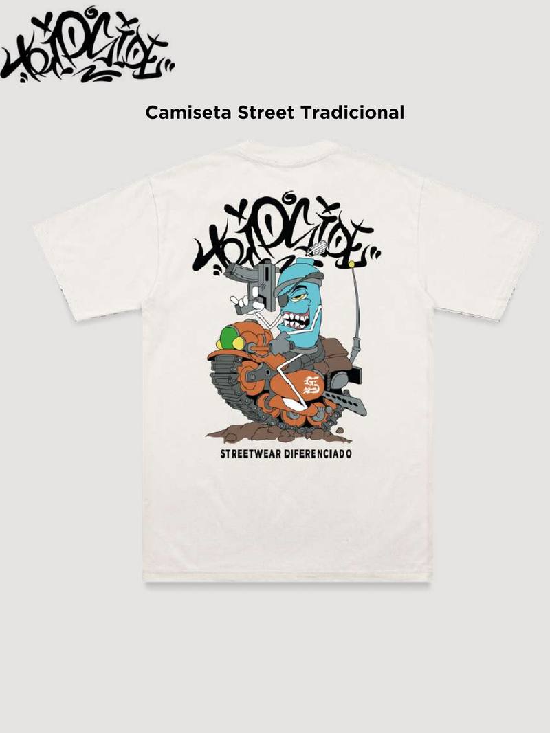 CAMISETA TRIP SIDE OVERSIZED - SPRAY