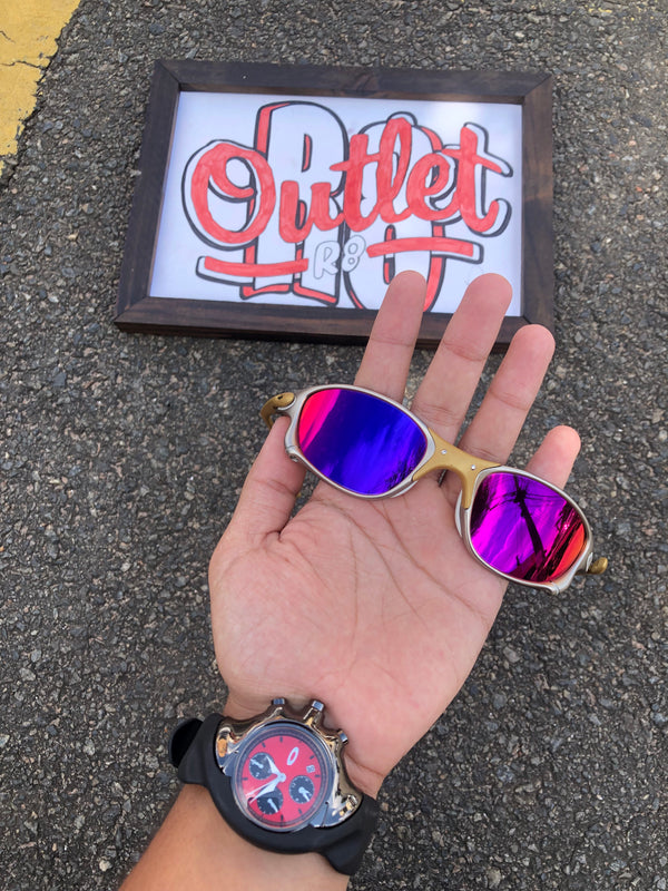 COMBO PROMOCIONAL - Óculos Double X 24k + Relogio  Detonador