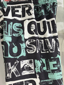 BERMUDA QUIKSILVER 90's - LETREIRO