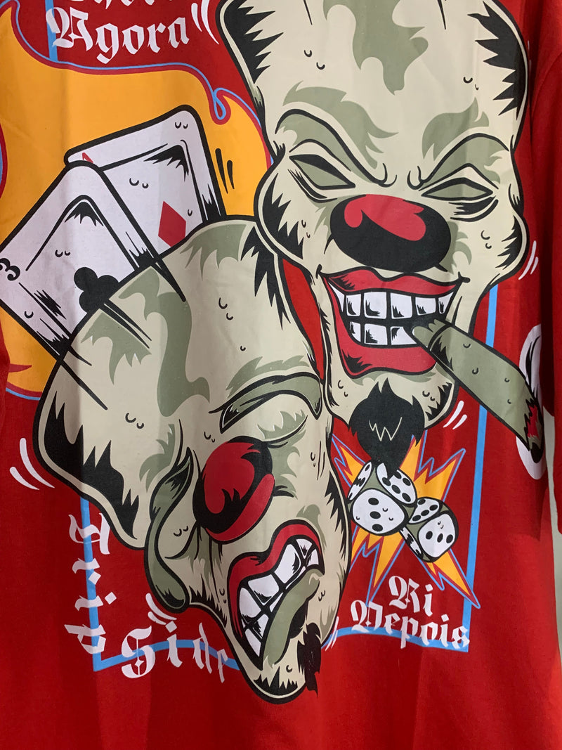 CAMISETA TRIP SIDE OVERSIZED - CHORA AGORA RI DEPOIS