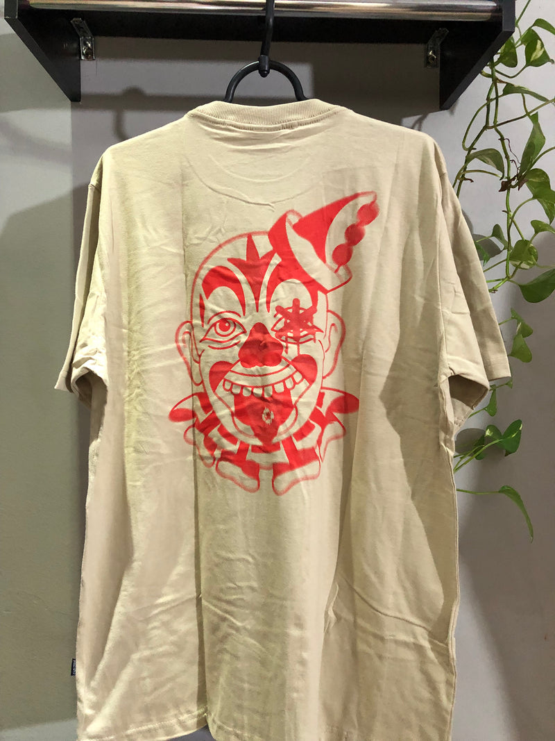 CAMISETA CHRONIC - PALHAÇO - CAQUI