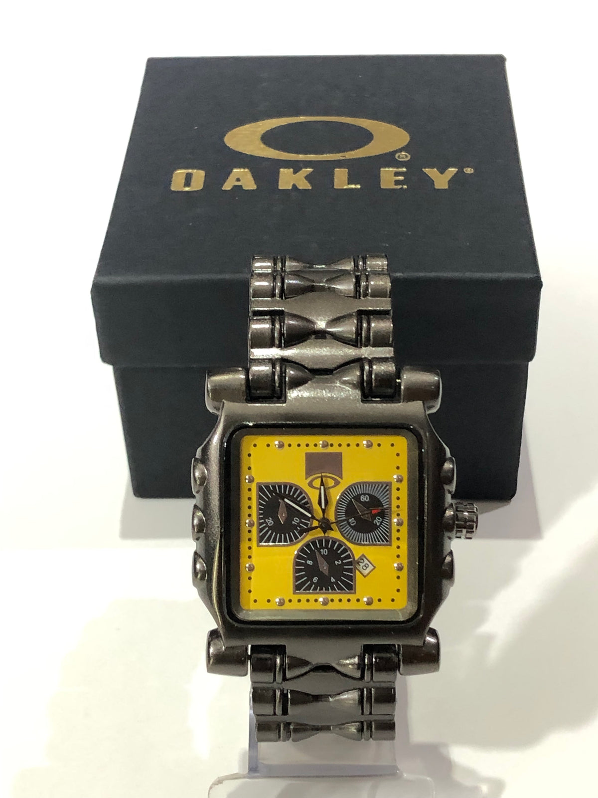 マリンライダー Relógio Oakley Minute Machine - Amarelo Carbon