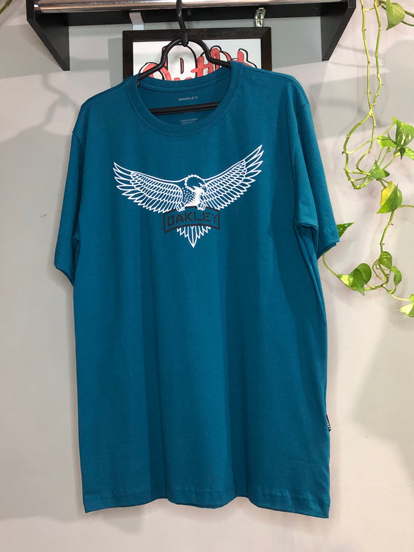 CAMISETA CUSTOM - ÁGUIA FRENTE - AZUL