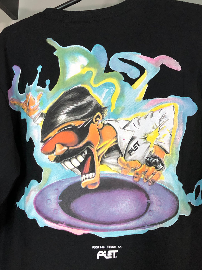 CAMISETA CUSTOM - MAD SCIENCE X PIET - PRETO