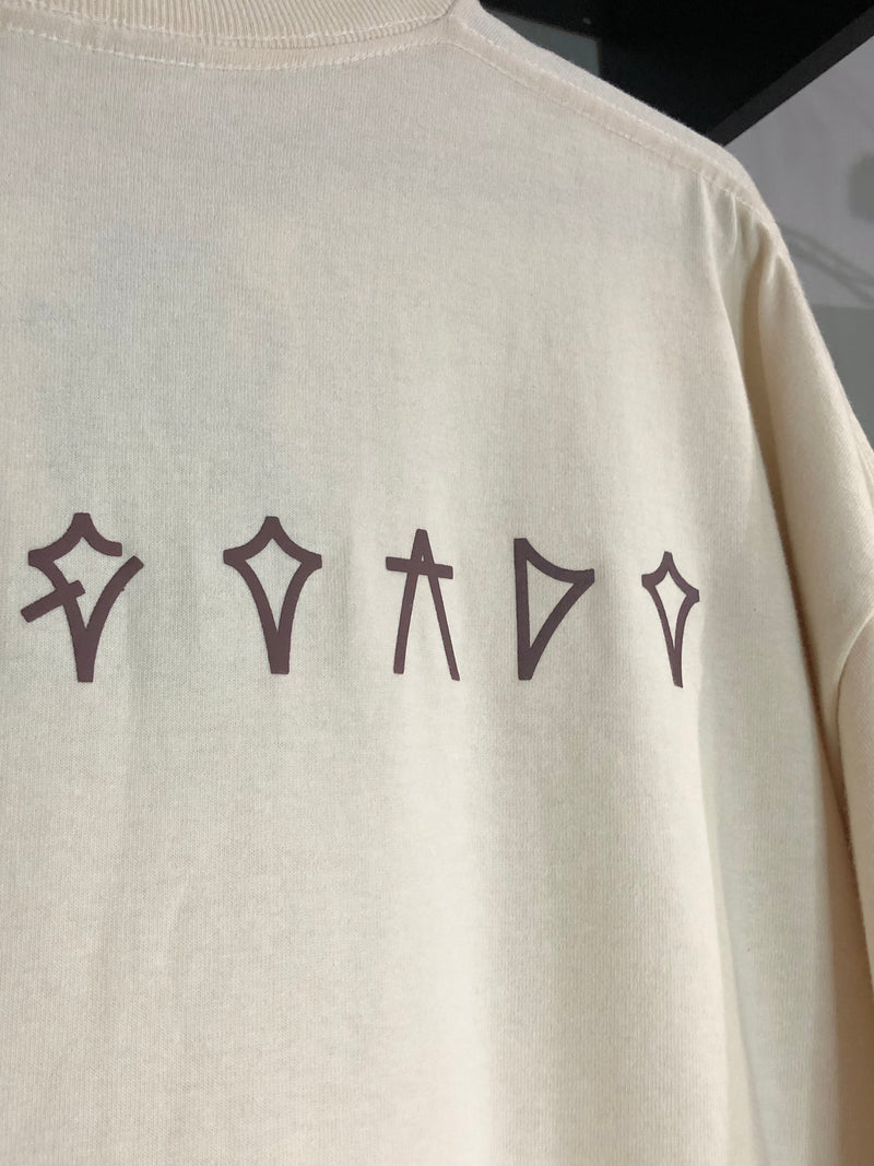 CAMISETA OVERSIZED CHRONIC - ABENÇOADO - OFF WHITE