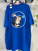 CAMISETA CUSTOM - MAD SCIENCE - AZUL