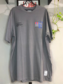 CAMISETA CHRONIC -PREDIO PEGANDO FOGO - CINZA - PLUS SIZE