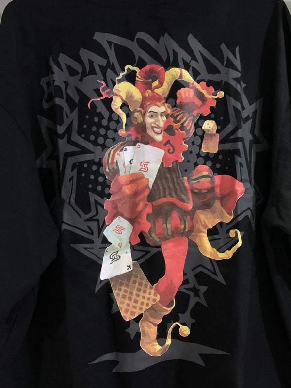 CAMISETA TRIP SIDE OVERSIZED - JOKER CARTAS