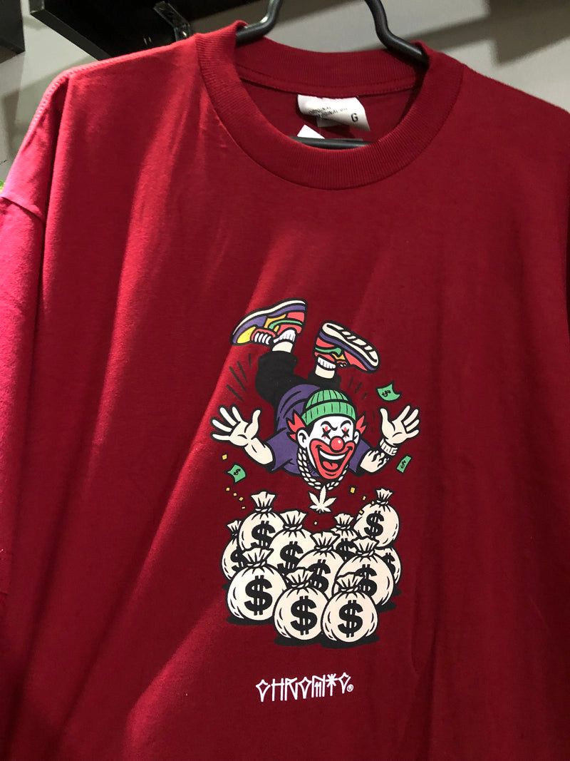 CAMISETA CHRONIC - TIBUM $ - VERMELHA