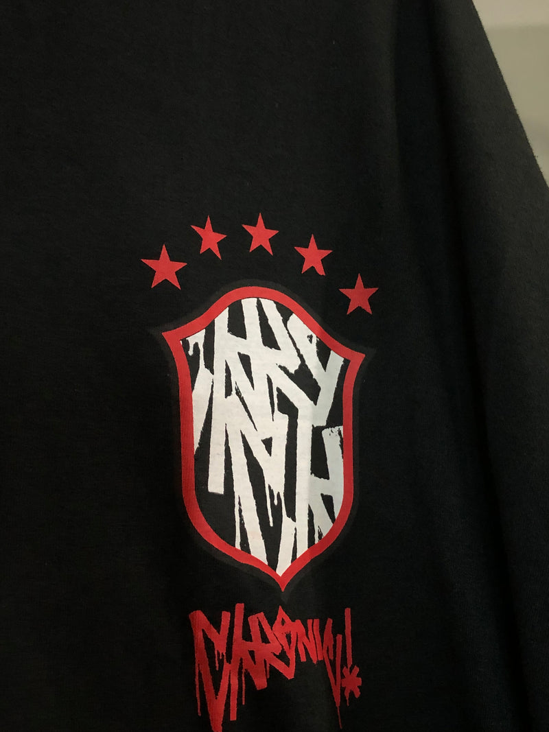 CAMISETA OVERSIZED CHRONIC - AQUI É O BRASIL - PRETO