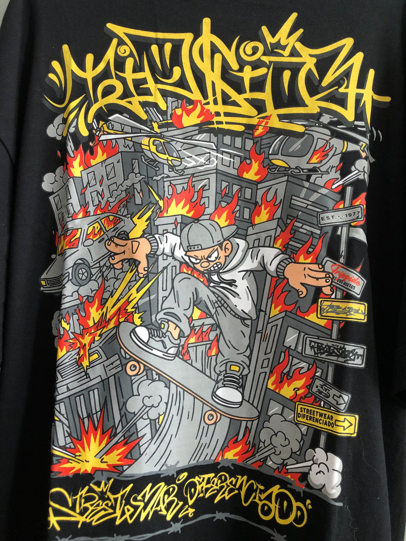 CAMISETA TRIP SIDE OVERSIZED - SK8