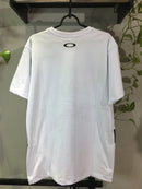 CAMISETA CUSTOM - SKULL LATERA - BRANCA