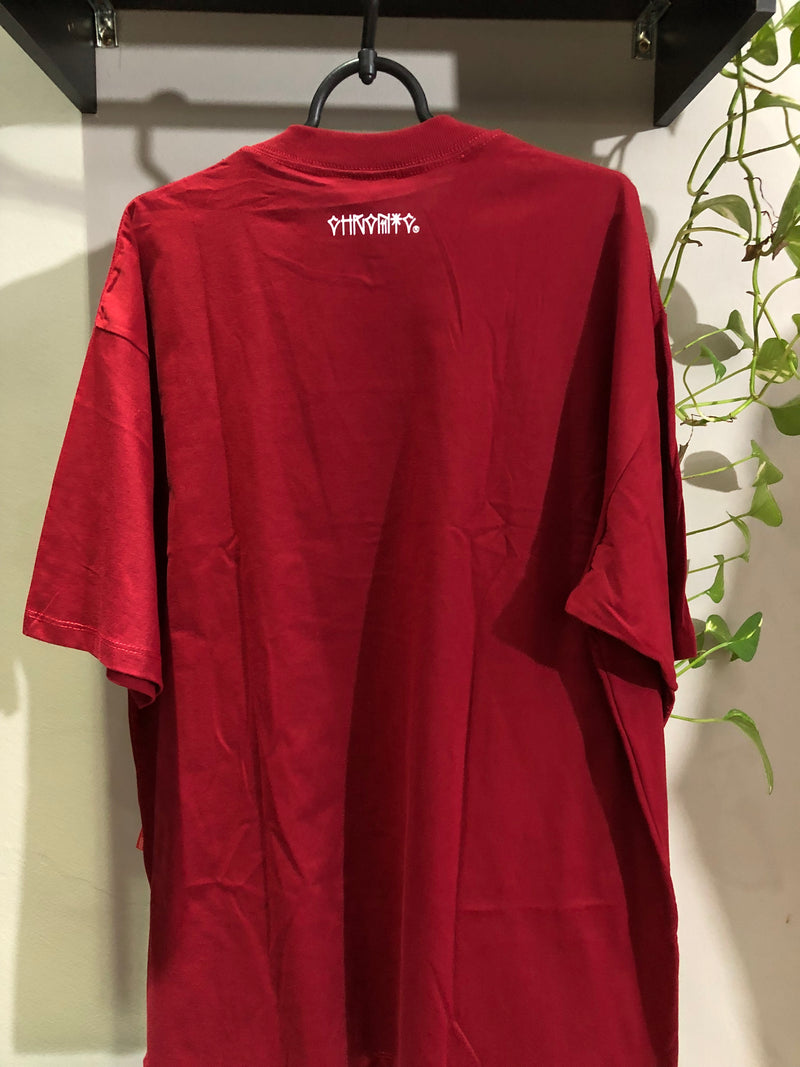 CAMISETA CHRONIC - TIBUM $ - VERMELHA
