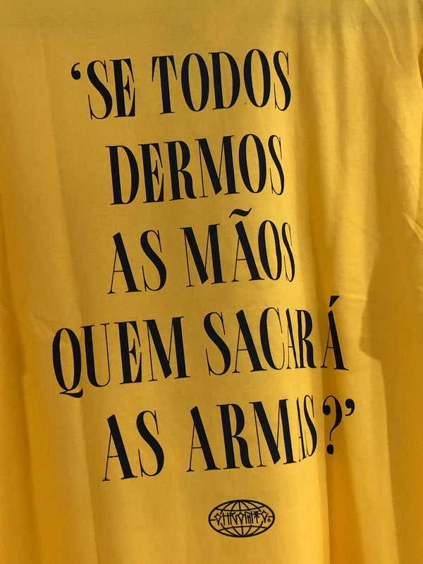 CAMISETA CHRONIC - SE TODOS DERMOS AS MÃOS