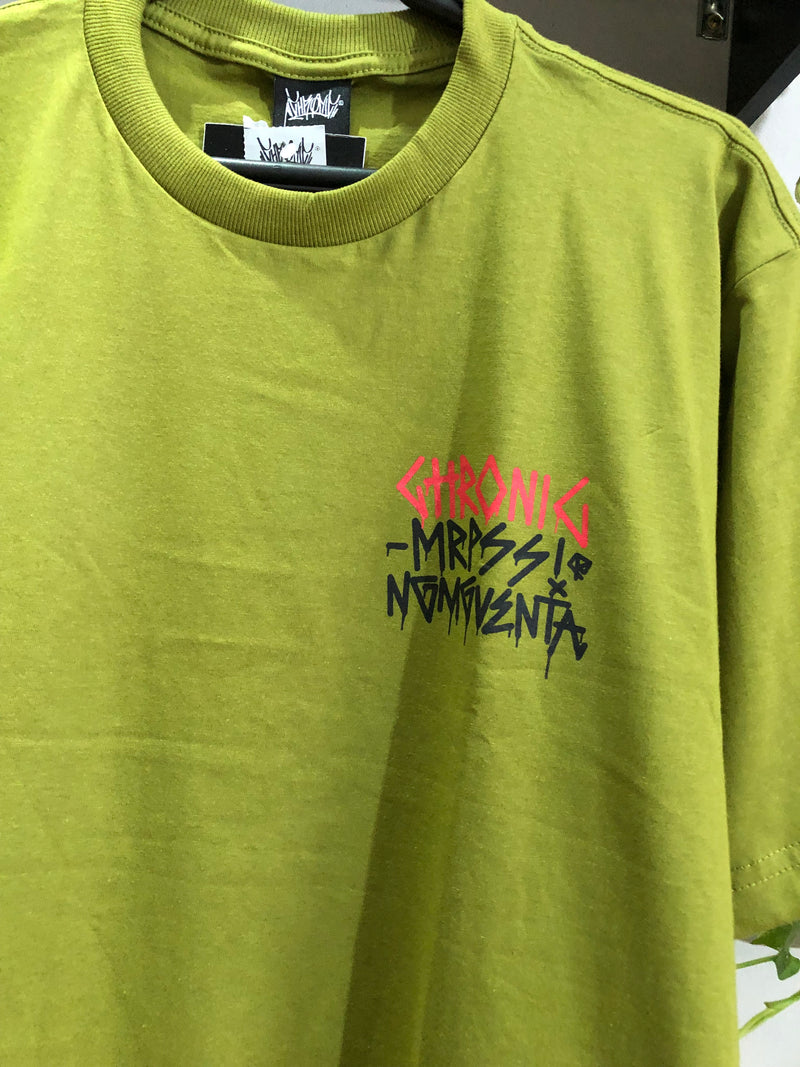 CAMISETA CHRONIC - DIA DE NADA VESPERA DE MUITO  - VERDE