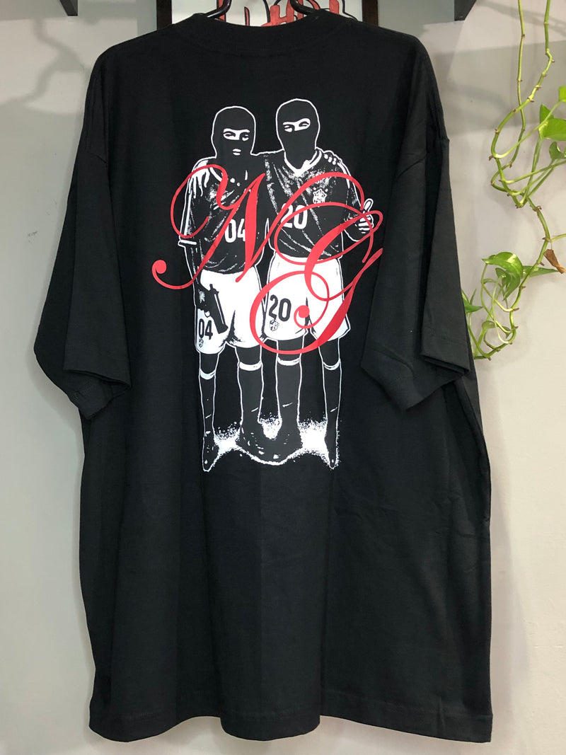 CAMISETA OVERSIZED CHRONIC - AQUI É O BRASIL - PRETO