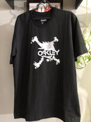 CAMISETA CUSTOM - SKULL CAMUFLADO  - PRETA