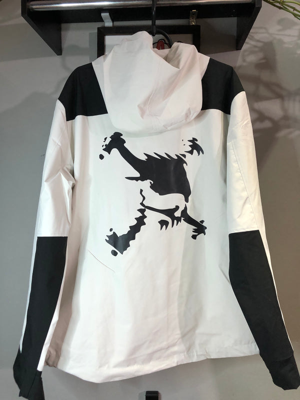 JAQUETA CUSTOM CORTA VENTO IMPERMEAVEL - SKULL