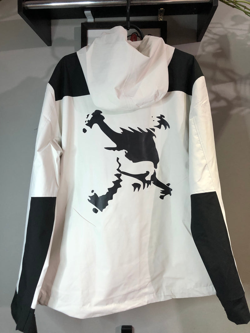 JAQUETA CUSTOM CORTA VENTO IMPERMEAVEL - SKULL