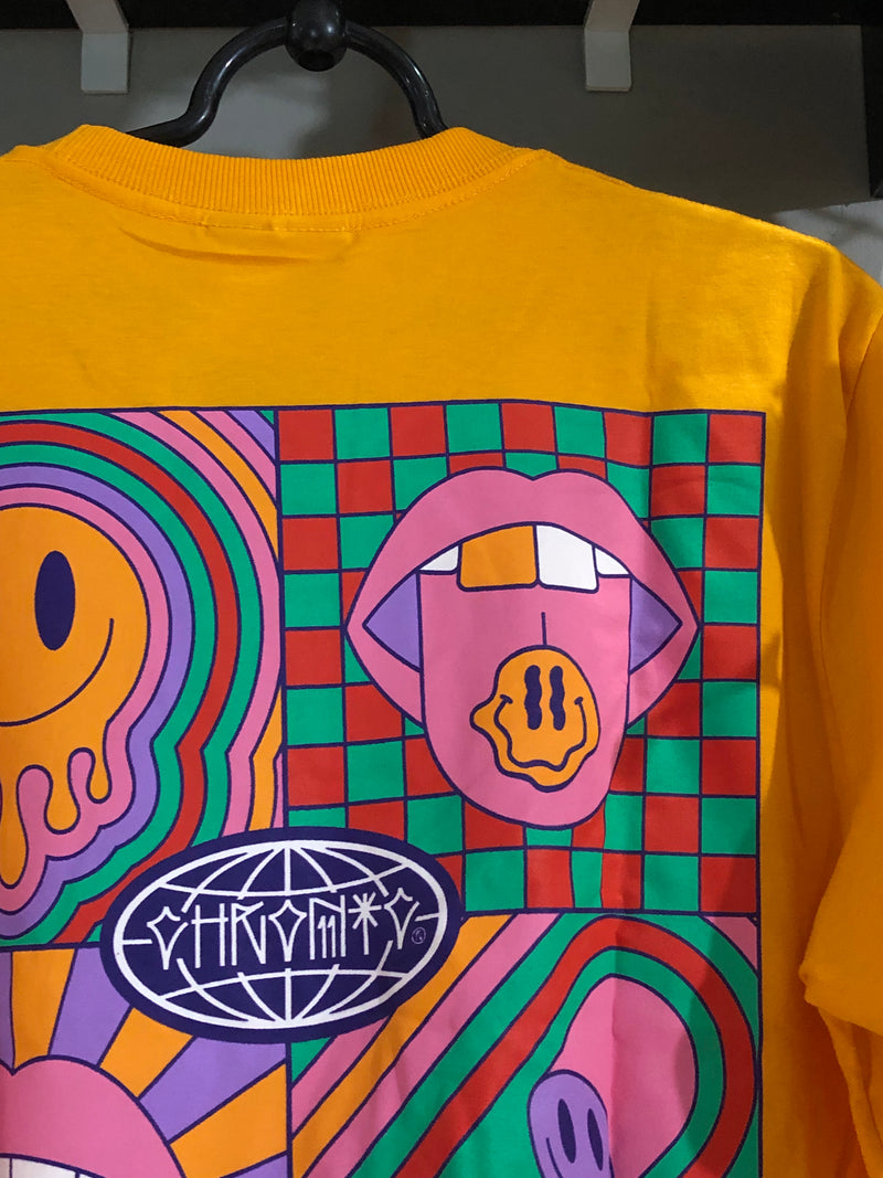 CAMISETA CHRONIC - PAZ AMOR PSICODELIA