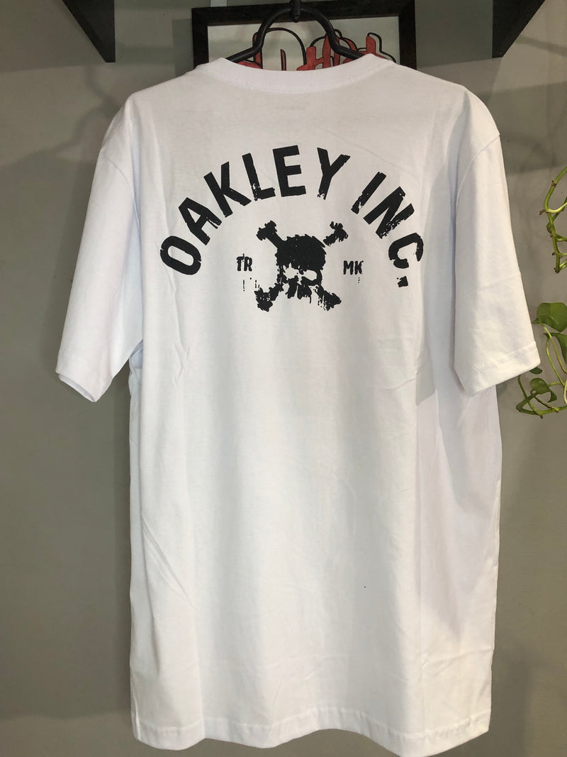 CAMISETA CUSTOM -  SKULL INC COSTA - BRANCA