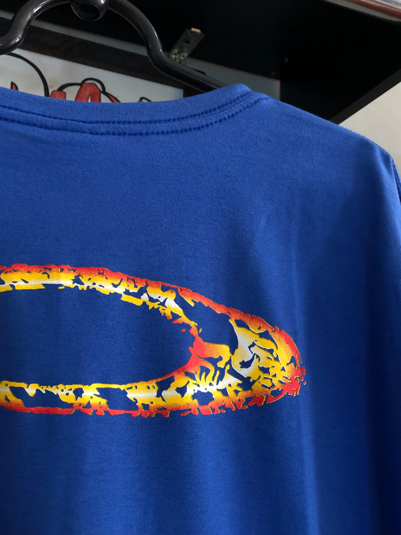 CAMISETA CUSTOM - ICON SKULL - AZUL