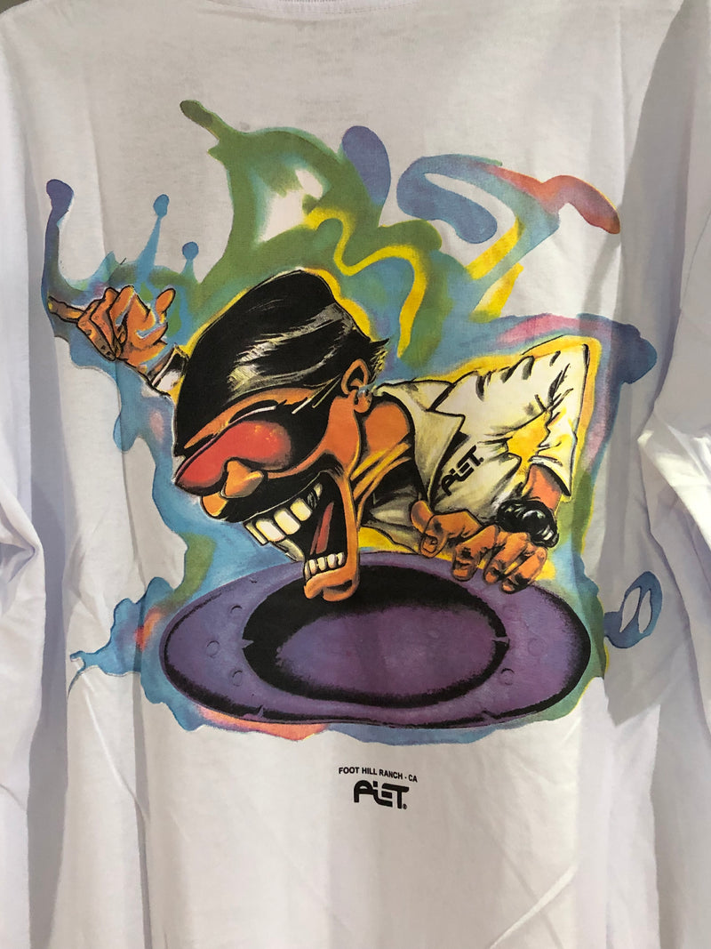CAMISETA CUSTOM - MAD SCIENCE x PIET - BRANCO