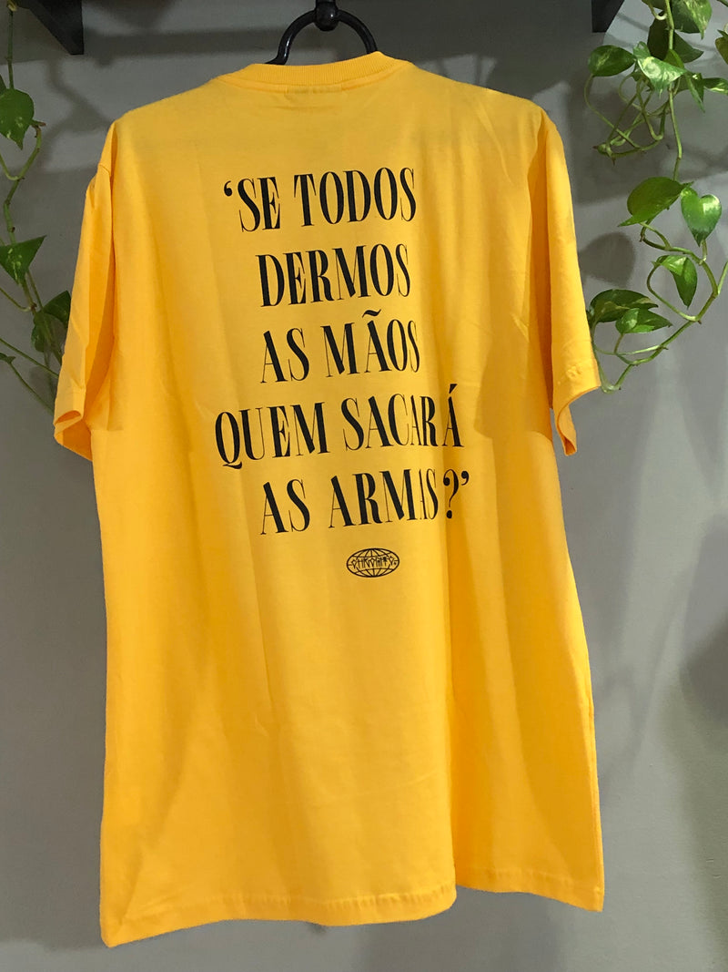 CAMISETA CHRONIC - SE TODOS DERMOS AS MÃOS