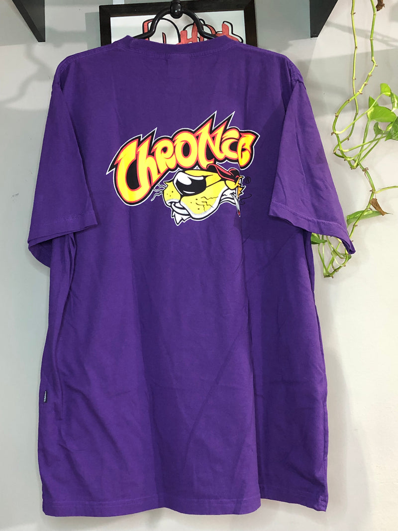 CAMISETA OVERSIZED CHRONIC - CHETTOS -ROXA