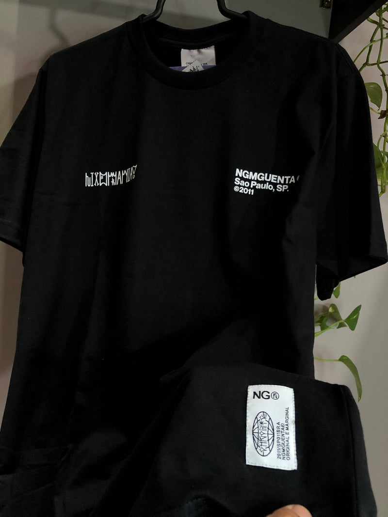 CAMISETA CHRONIC - NÃO SOU CONDUZIDO, CONDUZO - PRETO