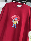 CAMISETA CHRONIC  - JOKER SMOKING - VERMELHA