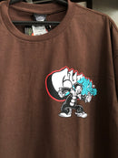 CAMISETA CHRONIC - GRAFITE - MARROM - PLUS SIZE